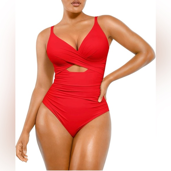 SHAPELLX Tummy Control Slimming Swimsuit Small - Picture 1 of 10